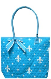 Small Quilted Tote Bag-FL2001/BUW